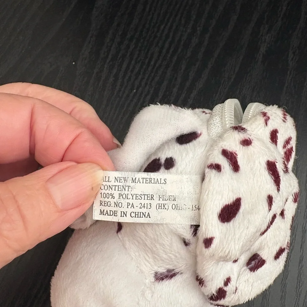 Dalmatian Dog Coin Purse Keychain